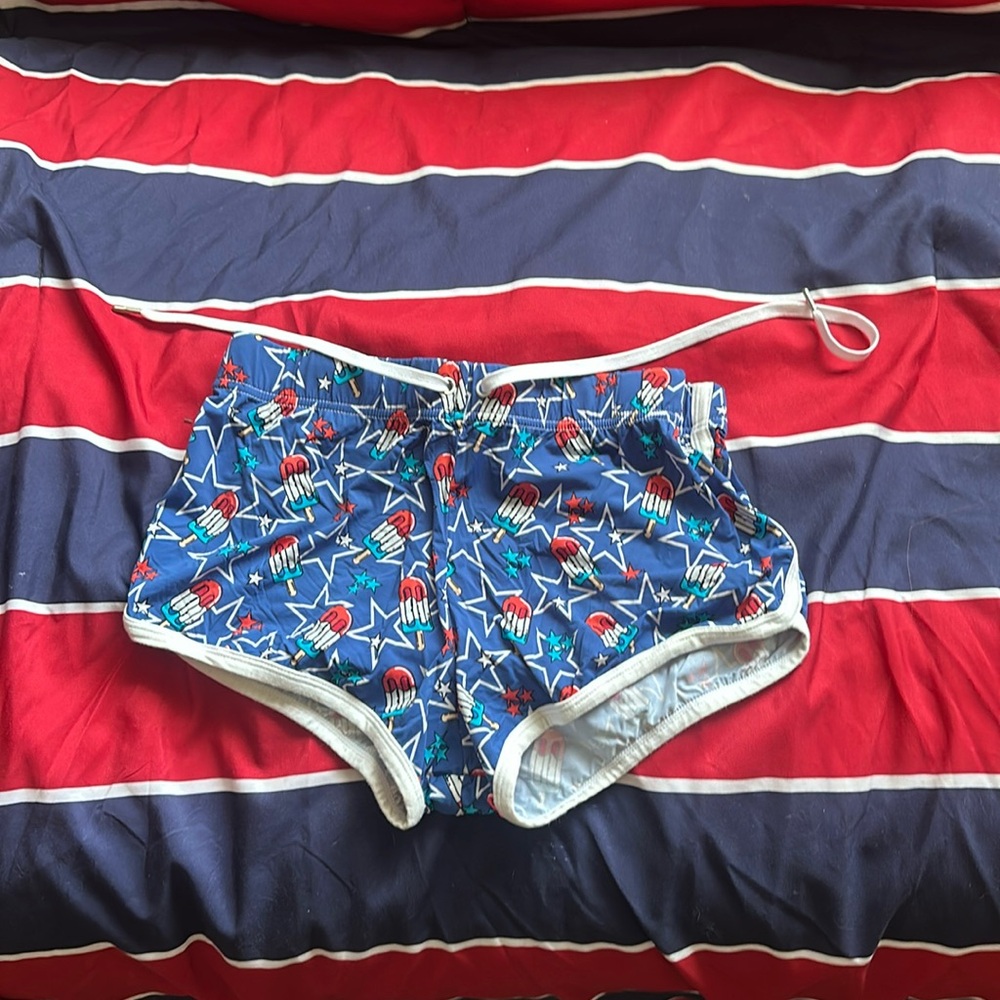 Andrew Christian swim trunks
